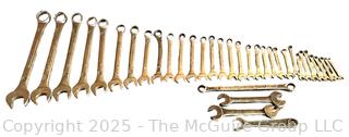 Selection of SAE and Metric Open-End Wrenches<br>

<br><br>

Removal Options:<br><br> Sat (Nov 8) & Sun (Nov 9) 11-3pm, 56 Scotch Hill Rd., Cambridge NY 12816<br><br>

Sat (Nov 15) 12-2pm, TMG Warehouse, 2800 Juniper St., Fairfax, VA 22031<br><br>

Request Shipping (david@themcguiregroupllc.com)