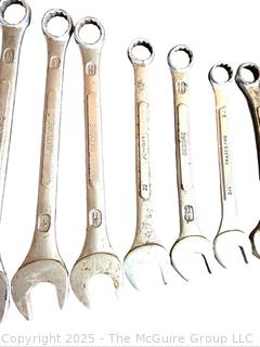 Selection of SAE and Metric Open-End Wrenches<br>

<br><br>

Removal Options:<br><br> Sat (Nov 8) & Sun (Nov 9) 11-3pm, 56 Scotch Hill Rd., Cambridge NY 12816<br><br>

Sat (Nov 15) 12-2pm, TMG Warehouse, 2800 Juniper St., Fairfax, VA 22031<br><br>

Request Shipping (david@themcguiregroupllc.com)