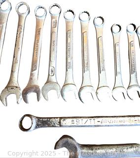 Selection of SAE and Metric Open-End Wrenches<br>

<br><br>

Removal Options:<br><br> Sat (Nov 8) & Sun (Nov 9) 11-3pm, 56 Scotch Hill Rd., Cambridge NY 12816<br><br>

Sat (Nov 15) 12-2pm, TMG Warehouse, 2800 Juniper St., Fairfax, VA 22031<br><br>

Request Shipping (david@themcguiregroupllc.com)