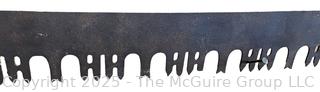 Two (2) Two-Man Crosscut Tree Saws. Measure 60 and 66"<br>

<br><br>

Removal Options:<br><br> Sat (Nov 8) & Sun (Nov 9) 11-3pm, 56 Scotch Hill Rd., Cambridge NY 12816<br><br>

Sat (Nov 15) 12-2pm, TMG Warehouse, 2800 Juniper St., Fairfax, VA 22031<br><br>

Request Shipping (david@themcguiregroupllc.com)