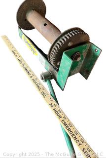 Badger Hand Crank Wire Cable Winch<br>

<br><br>

Removal Options:<br><br> Sat (Nov 8) & Sun (Nov 9) 11-3pm, 56 Scotch Hill Rd., Cambridge NY 12816<br><br>

Sat (Nov 15) 12-2pm, TMG Warehouse, 2800 Juniper St., Fairfax, VA 22031<br><br>

Request Shipping (david@themcguiregroupllc.com)