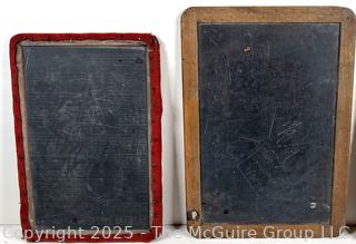 Two (2) Slate Student Chalk Boards From Schoolhouse No.4, Town of Jackson NY <br>

<br><br>

Removal Options:<br><br> Sat (Nov 8) & Sun (Nov 9) 11-3pm, 56 Scotch Hill Rd., Cambridge NY 12816<br><br>

Sat (Nov 15) 12-2pm, TMG Warehouse, 2800 Juniper St., Fairfax, VA 22031<br><br>

Request Shipping (david@themcguiregroupllc.com)