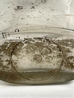 Group of antique glass bottles: various brands
