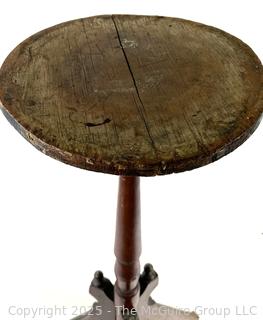 Victorian tri-legged plant stand