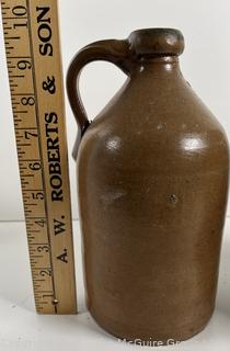 Two (2) stoneware jugs