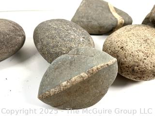 Group of Natural Stone Cobbles Picked While Working Scotch Hill Farm