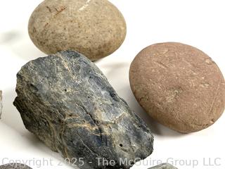 Group of Natural Stone Cobbles Picked While Working Scotch Hill Farm