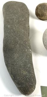 Group of Natural Stone Cobbles Picked While Working Scotch Hill Farm
