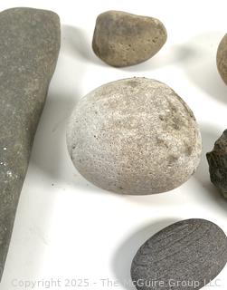 Group of Natural Stone Cobbles Picked While Working Scotch Hill Farm