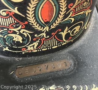 Circa 1926 Singer Treadle Sewing Machine 66 and accessories