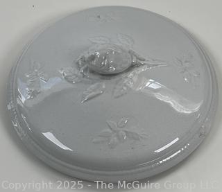 Antique Meakin and Cobrige Ironstone chamber pot and wash bowl