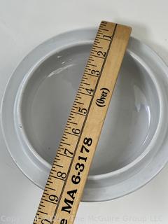 Antique Meakin and Cobrige Ironstone chamber pot and wash bowl
