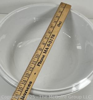 Antique Meakin and Cobrige Ironstone chamber pot and wash bowl