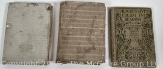 Antique school books