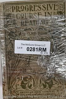Antique school books