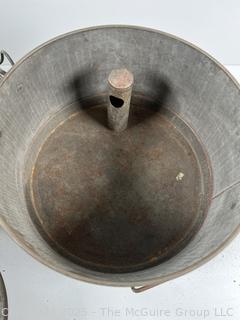 Vintage Fagley & Halpen 4 Tier Superior Steam Cooker w Lid Original Label