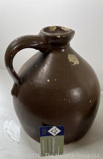 Two stoneware jugs and large mixing bowl