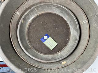 Galvanized Camp Cooking set with hanging ring