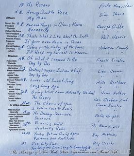 Collection of 78-RPM records from the 1920-1940's (77 in total) See photos for list of titles