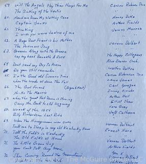 Collection of 78-RPM records from the 1920-1940's (77 in total) See photos for list of titles