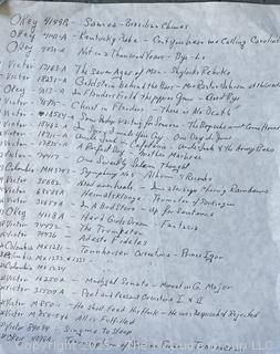 Collection of 78-RPM records from the 1920-1940's (77 in total) See photos for list of titles