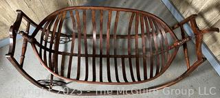 Antique Mid-19th Century Shaker Rocking Cradle/Stroller
