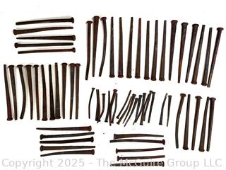 Collection of handmade "square" nails