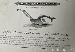 1891 Cambridge NY Program