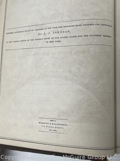 1871 Hitchcock's New and Complete Analysis of the Holy Bible Leather Bound
