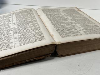 1864 Holy Bible Old And New Testaments, The Original Tongues by American Bible Society