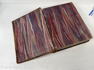Illustrated Holy Bible Old & New Testaments American Bible Society Leather Bound