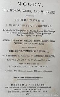 Moody: His Words, Work and Workers by Rev. W. H. Daniels 1877