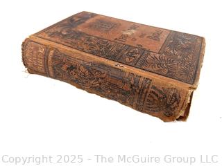 Story Of The Bible By Charles Foster 1922 Hardcover w/300 Engraved Illustrations