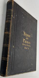1866 Songs For The Sanctuary Or Hymns And Tunes For Christian Worship