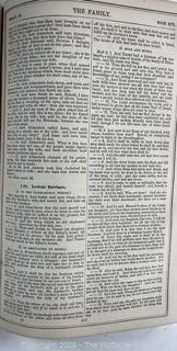 1871 Hitchcock's New and Complete Analysis of the Holy Bible Leather Bound