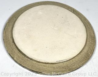 Pottery Lilypad Trivet Signed by Artist. 