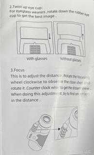 SIMITTEN 12 x 42 Monocular Telescope for Bird Watching, Hunting Etc
