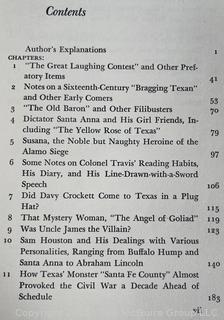 Three (3) Books on the History of Texas