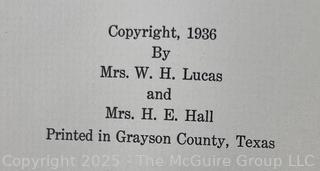Three (3) Books on the History of Texas