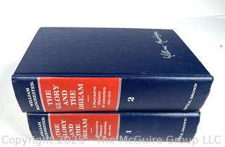 Two (2) Volume Set of The Glory and The Dream by William Manchester Book