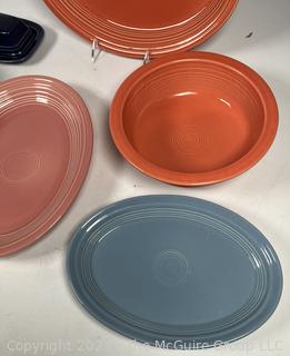 Collection of Vintage Fiesta Ware Serving and Dinner Ware.