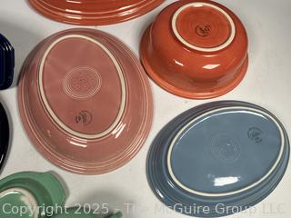 Collection of Vintage Fiesta Ware Serving and Dinner Ware.