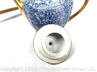 Two (2) Piece Pickard Bavarian Porcelain Creamer and Sugar.  Chip on inner rim. 