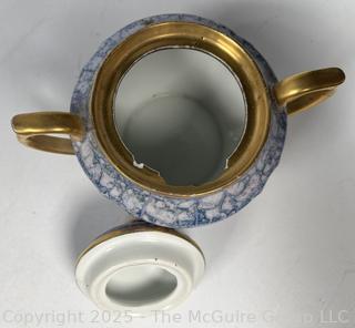 Two (2) Piece Pickard Bavarian Porcelain Creamer and Sugar.  Chip on inner rim. 