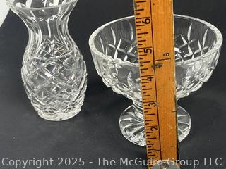 Two (2) Pieces of Waterford Cut Crystal