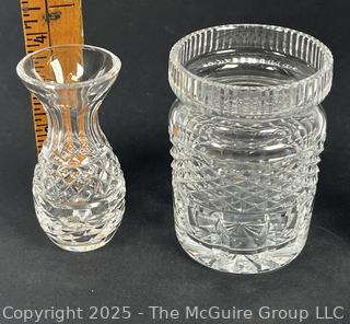 Three (3) Pieces of Waterford Cut Crystal 