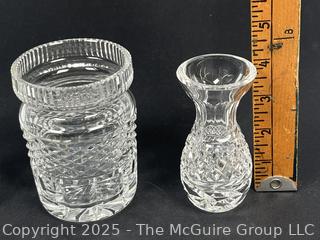 Three (3) Pieces of Waterford Cut Crystal 