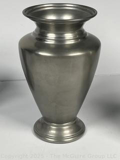 Three (3) Pieces of Pewter Decorative Ware