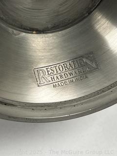 Three (3) Pieces of Pewter Decorative Ware