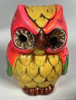 Collection of Decorative Items Including Folk Craft by Shafford, Royal Copenhagen, 
